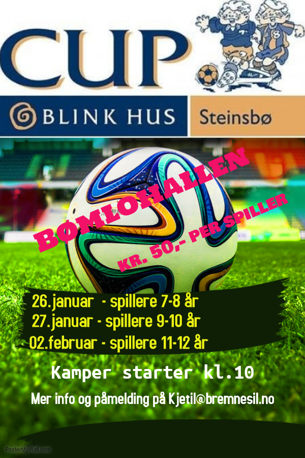 Blinkhus Cup – Bli med!