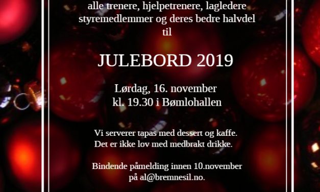 Julebord 2019