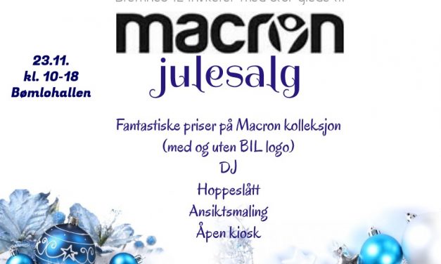 Macron Julesalg