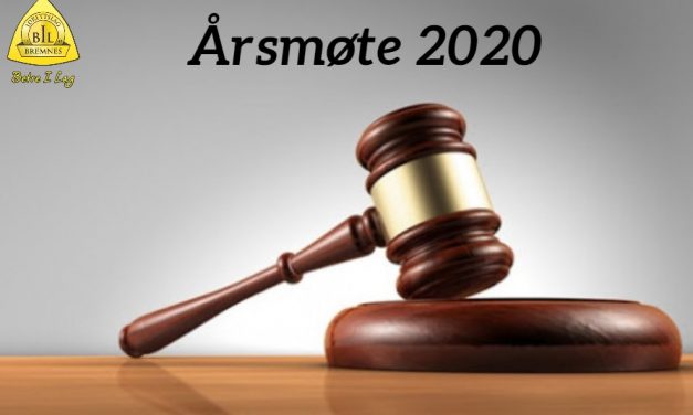 Årsmøte 2020