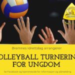 Volleyballturnering for ungdom i bømlohallen